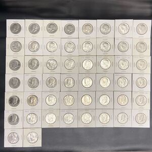 1973 1974 United States Kennedy HALF Dollars 50 cent LIBERTY coin まとめ アメリカ ハーフダラー 50セント 硬貨 合計50枚 リバティUSD