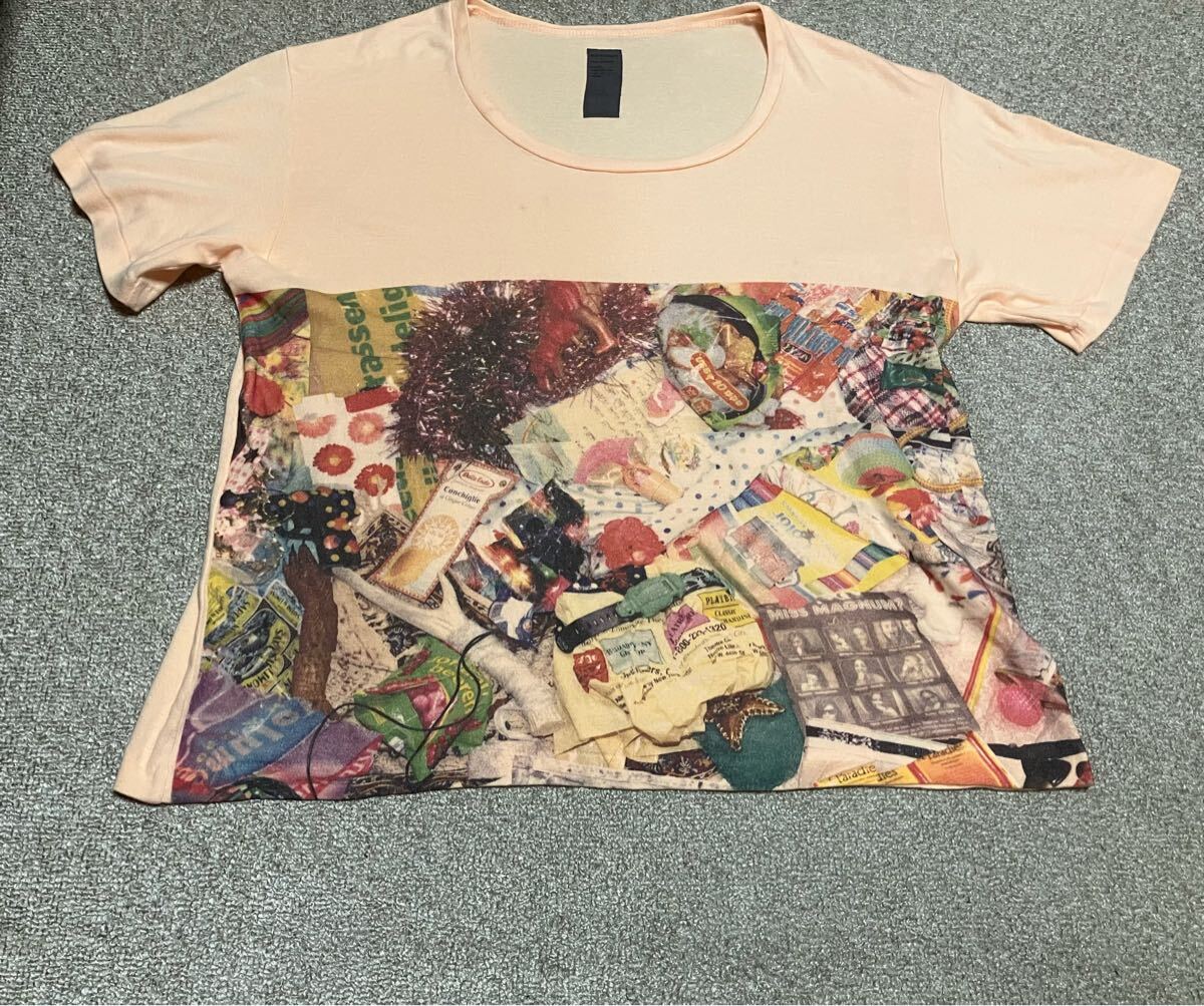 美品 NOZOMI ISHIGURO 総柄 プリント カットソー Tシャツ Yahoo!オークション -「ノゾミイシグロ tシャツ」の落札相場