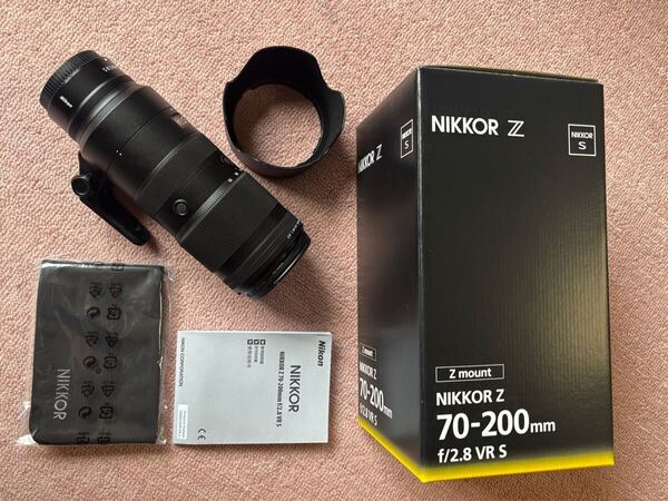 Z 70-200 F/2.8 VR S Nikon ニコン 保証あり 試写のみ NIKKOR