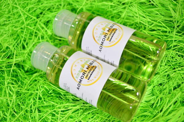 産地直送!天然青森ひば油/HIBA OIL/ヒノキチオール2%/アロマオイル /エッセンシャルオイル/入浴剤・防虫・除菌・抗菌/100ml×2本送料無料