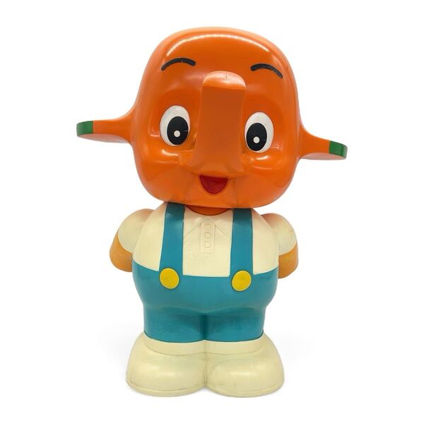 【超希少+非売品】当時物 サトちゃん 貯金箱 ビッグサイズソフビ 48cm サトウ製薬 コインバンク 昭和レトロ