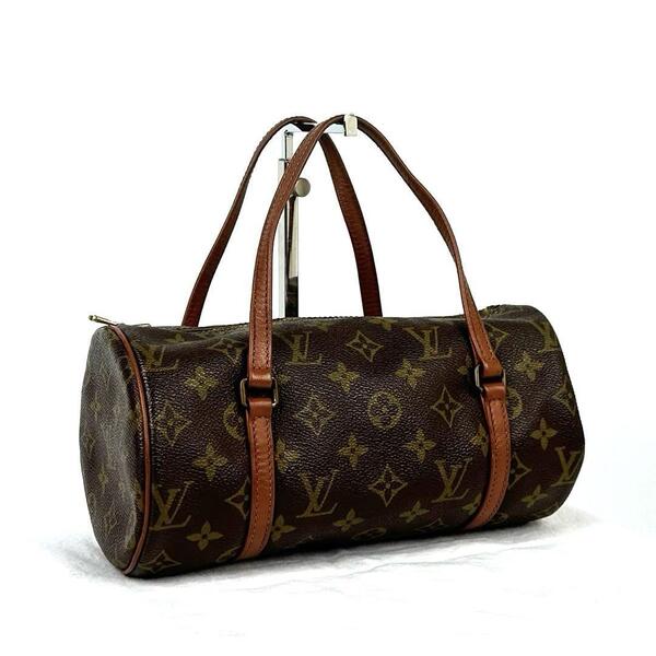 美品■Louis Vuitton ルイヴィトン M51386 88 441 パピヨン26 モノグラム LV ハンドバッグ ミニボストン メンズ レディース ユニセックス