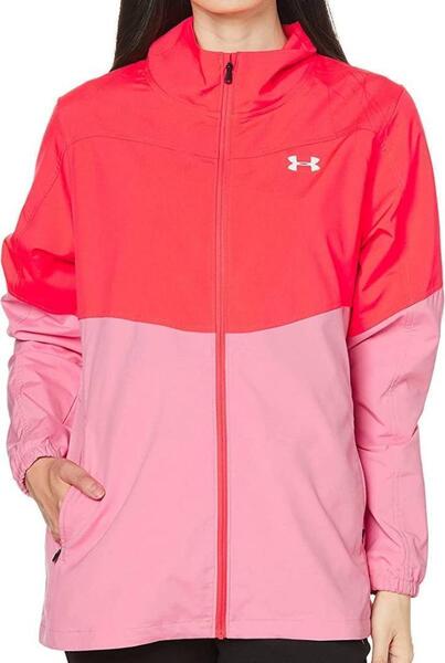 ★★★ 新品!定価:19800円 UNDER ARMOUR (アンダーアーマー)レディース ウィンドブレーカー (S:USAサイズ) ピンク系 ★★★
