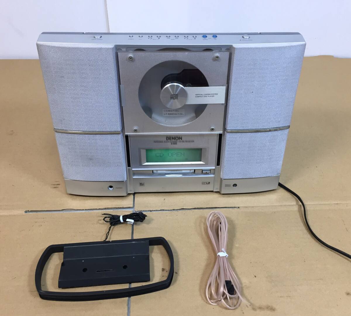 DENON コンポ CD MD ディスクレコーダー ステレオカセットデッキ DENON コンポ CD MD ディスクレコーダー ステレオカセットデッキ