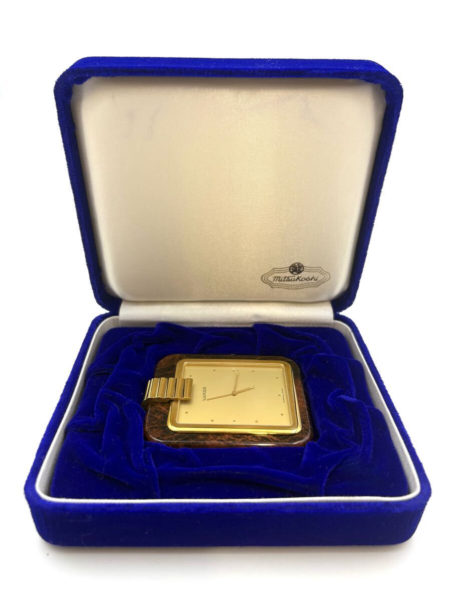 Yahoo!オークション -「luxor ルクソール」(置時計) (置時計