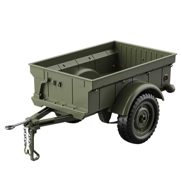 即納 ヒッチマウント トレーラー JJRC C8815 パーツ ラジコン クローラー RC カスタム ウィリス 軍用トラック ジープ 専用 WPL