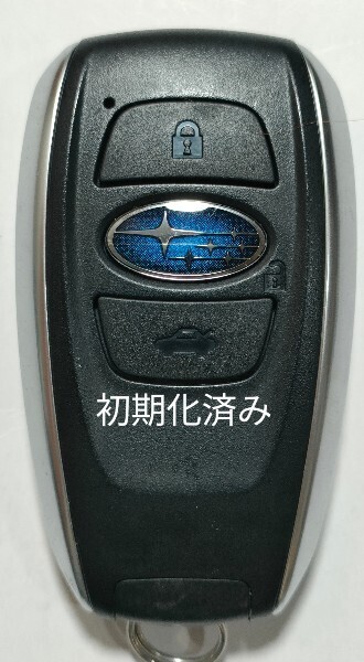 初期化済スバル純正スマートキー3ボタン基盤番号281451-5801 001-A01470 14AHA-01新品電池サービス⑬