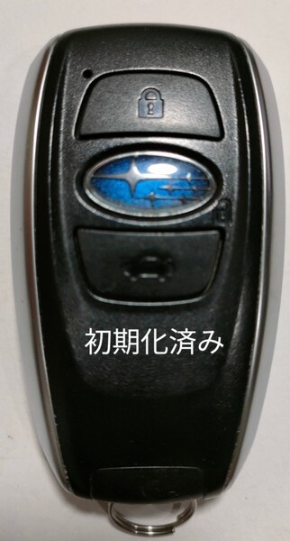 初期化済スバル純正スマートキー3ボタン基盤番号281451-5801 001-A01470 14AHA-01新品電池サービス⑨