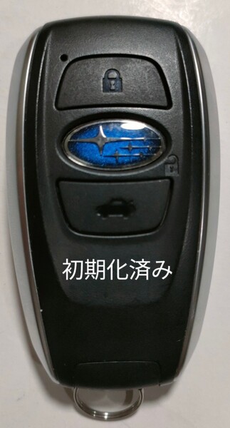 初期化済スバル純正スマートキー3ボタン基盤番号281451-5801 001-A01470 14AHA-01新品電池サービス⑧