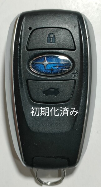 初期化済スバル純正スマートキー3ボタン基盤番号281451-5801 001-A01470 14AHA-01新品電池サービス⑮