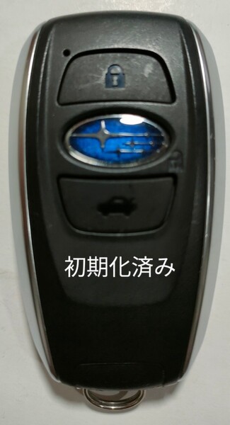 初期化済スバル純正スマートキー3ボタン基盤番号281451-5801 001-A01470 14AHA-01新品電池サービス⑥
