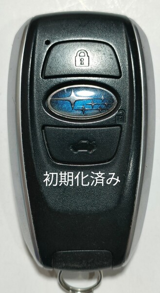 初期化済スバル純正スマートキー3ボタン基盤番号281451-5801 001-A01470 14AHA-01新品電池サービス⑩