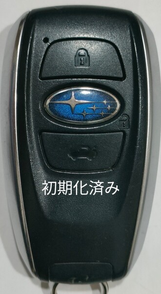 初期化済スバル純正スマートキー3ボタン基盤番号281451-5801 001-A01470 14AHA-01新品電池サービス35