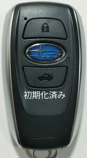初期化済スバル純正スマートキー3ボタン基盤番号281451-5801 001-A01470 14AHA-01新品電池サービス⑦