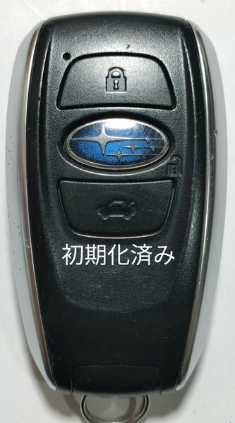 初期化済スバル純正スマートキー3ボタン基盤番号231451-7000 007-AD0098 14AHH新品電池サービス24