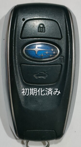 初期化済スバル純正スマートキー3ボタン基盤番号281451-5801 001-A01470 14AHA-01新品電池サービス34
