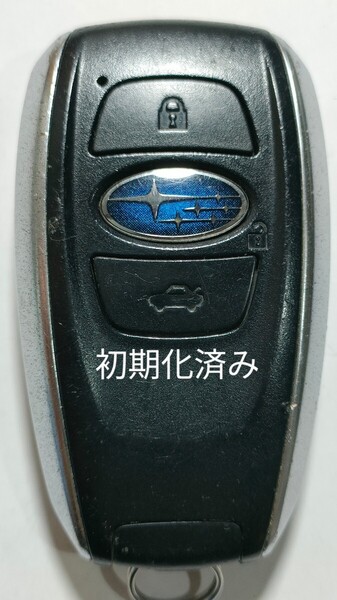 初期化済スバル純正スマートキー3ボタン基盤番号281451-5801 001-A01470 14AHA-01新品電池サービス27