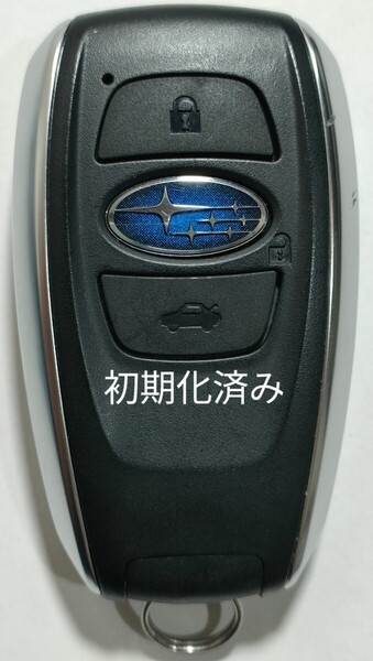 初期化済スバル純正スマートキー3ボタン基盤番号231451-7000 007-AD0098 14AHH新品電池サービス①
