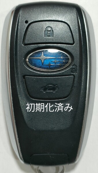 初期化済スバル純正スマートキー3ボタン基盤番号281451-5801 001-A01470 14AHA-01新品電池サービス②