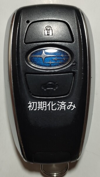 初期化済スバル純正スマートキー3ボタン基盤番号231451-7000 007-AD0098 14AHH新品電池サービス⑳