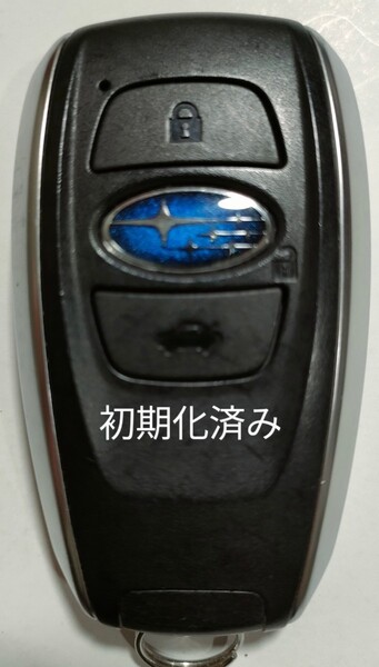 初期化済スバル純正スマートキー3ボタン基盤番号281451-5801 001-A01470 14AHA-01新品電池サービス⑪
