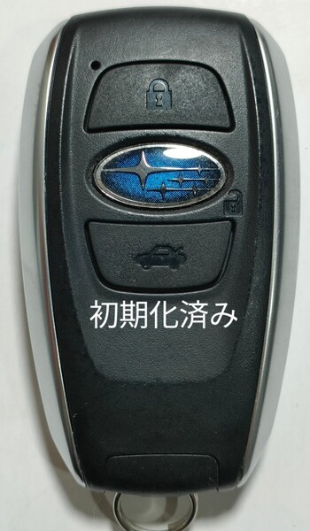 初期化済スバル純正スマートキー3ボタン基盤番号281451-5801 001-A01470 14AHA-01新品電池サービス22