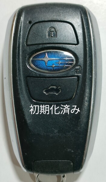 初期化済スバル純正スマートキー3ボタン基盤番号281451-5801 001-A01470 14AHA-01新品電池サービス21