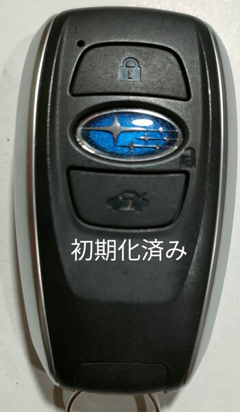 初期化済スバル純正スマートキー3ボタン基盤番号281451-5801 001-A01470 14AHA-01新品電池サービス⑯