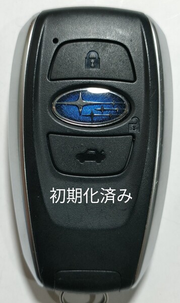 初期化済スバル純正スマートキー3ボタン基盤番号281451-5801 001-A01470 14AHA-01新品電池サービス30