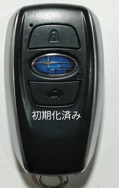 初期化済スバル純正スマートキー3ボタン基盤番号231451-7000 007-AD0098 14AHH新品電池サービス25