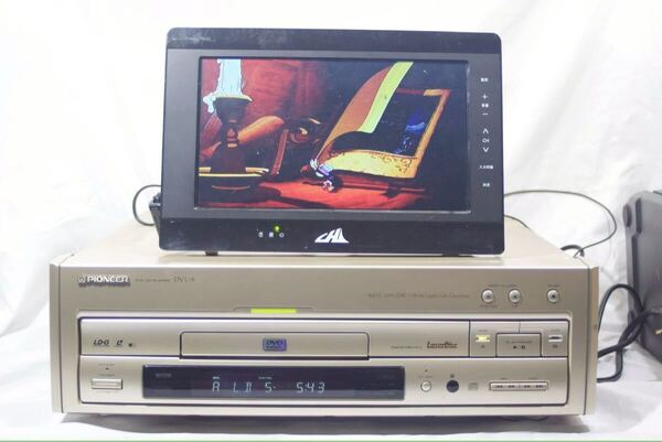 送料無料 PIONEER パイオニア DVL-9 LDプレーヤー レーザーディスクプレーヤー 両面再生