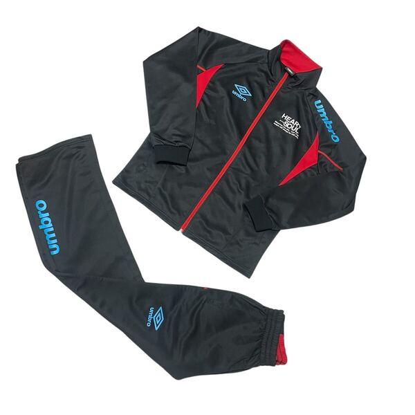 【超希少品・入手困難】umbro UMBRO アンブロ ジャージ セットアップ 上下 黒 ブラック サイズM