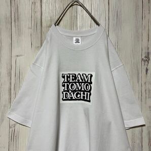 【新品・タグ付】BLACKEYEPATCH TEAM TOMODACHI LABEL ブラックアイパッチ BEP Tシャツ ビッグロゴ 人気Lサイズ デッドストック