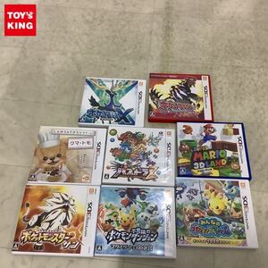 1円〜 ニンテンドー3DSソフト パズドラZ、スーパーマリオ 3Dランド、ポケットモンスターX、みんなのポケモンスクランブル他