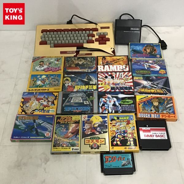 ファミリーベーシック／V3カセット＜元箱 取説付き＞キーボード