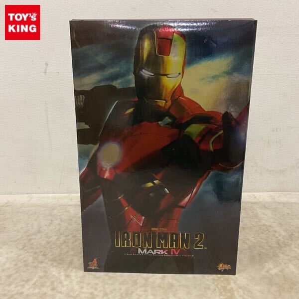 Amazon.com: Hot Toys 1:4 Iron Man Mark IV - Iron Man 2, Red