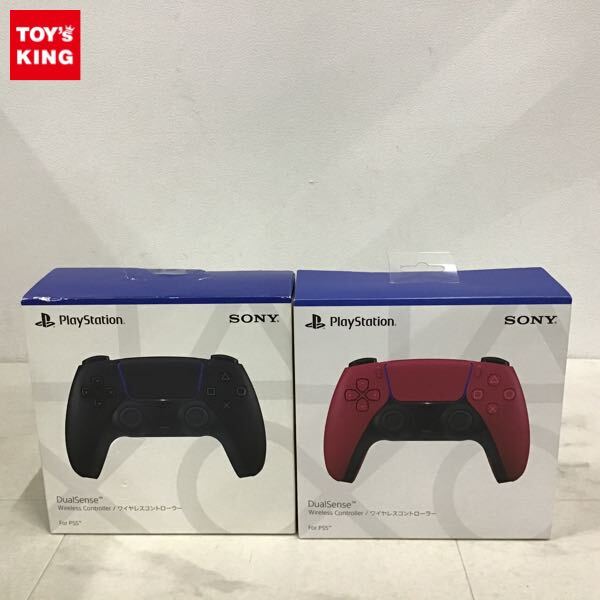 PS5 DualSense コズミックレッド コントローラー 中古美品 中古】DualSense ワイヤレスコントローラー コズミック レッド