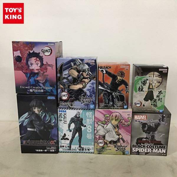新作ジャンプフィギュア15個 まとめ売り ワンピ 怪獣8号 幽白 鬼滅など 新作ジャンプフィギュア15個 まとめ売り ワンピ 怪獣8号 幽白 鬼