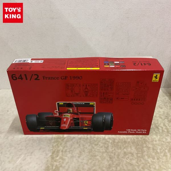 フジミ模型 1/20 フェラーリ641/2 プラモデル ヘルメット トロフィー付 Yahoo!オークション -「1/20 フェラーリ641/2」の落札相場