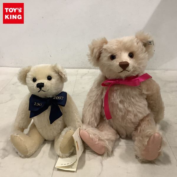 Steiff テディローズ 10000体限定 テディベア クマ ぬいぐるみ Yahoo!オークション -「シュタイフ テディローズ」(ぬいぐるみ