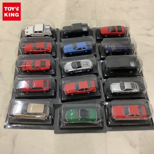 京商 フィアット LANCIA ミニカーコレクション 1/64 まとめ売り 京商 フィアット LANCIA ミニカーコレクション 1/64 まとめ売り