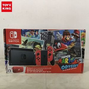 1円〜 欠品 動作確認/初期化済 Nintendo Switch HAC-001 スーパーマリオ オデッセイセット