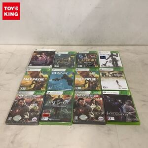 1円〜 未開封含 XBOX360 ソフト シャドウ オブ ザ ダムド マスエフェクト 2 他