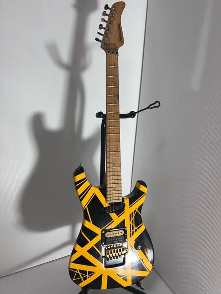 FR-55 FRT FERNANDES ヴァンヘイレンフランケン リペイント エレキギター ギター FERNANDES フェルナンデススラストタイプ