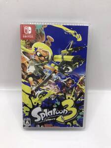 任天堂 NINTENDO SWITCH SPLATOON3 スプラトゥーン3 カセット