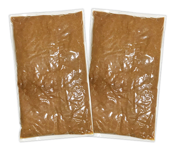 自然栽培 よしま味噌 1kg(500gX2袋)★古式製法★長期熟成★無肥料・無農薬★味噌汁をはじめて頂いたときの感動♪1日のはじまりの元気に♪