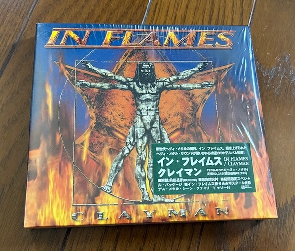 【運賃込み】IN FLAMES インフレイムス clayman 北欧 メロデス 国内盤 初回盤 CD 中古