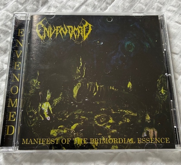 【運賃込み】ENVENOMED manifest of the primordial essence 2022 南米チリ オールドスクール デスメタル CD 中古 輸入盤