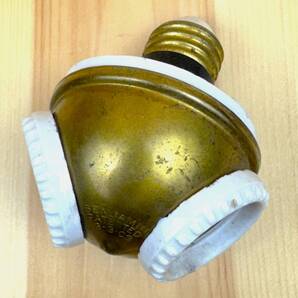 Benjamin ベンジャミンソケット 2灯 アンティーク 照明 インダストリアル ライト ランプ 照明