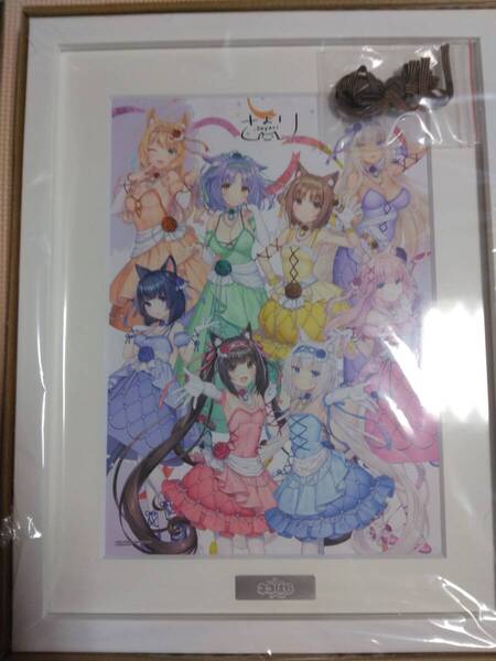 ネコぱら NEKOPARA 10th ANNIVERSARY -SAYORI ART WORKS- 有償特典 A4キャラファイングラフ
